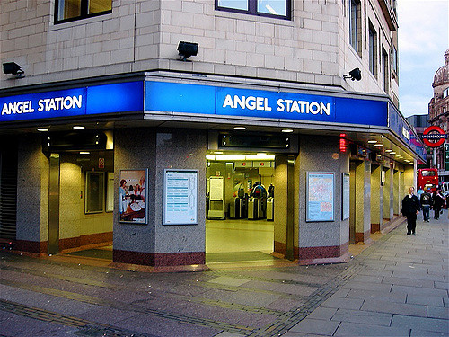 Angel tube station